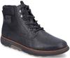 Ботинки Rieker B3342 на шнуровке широкие черные