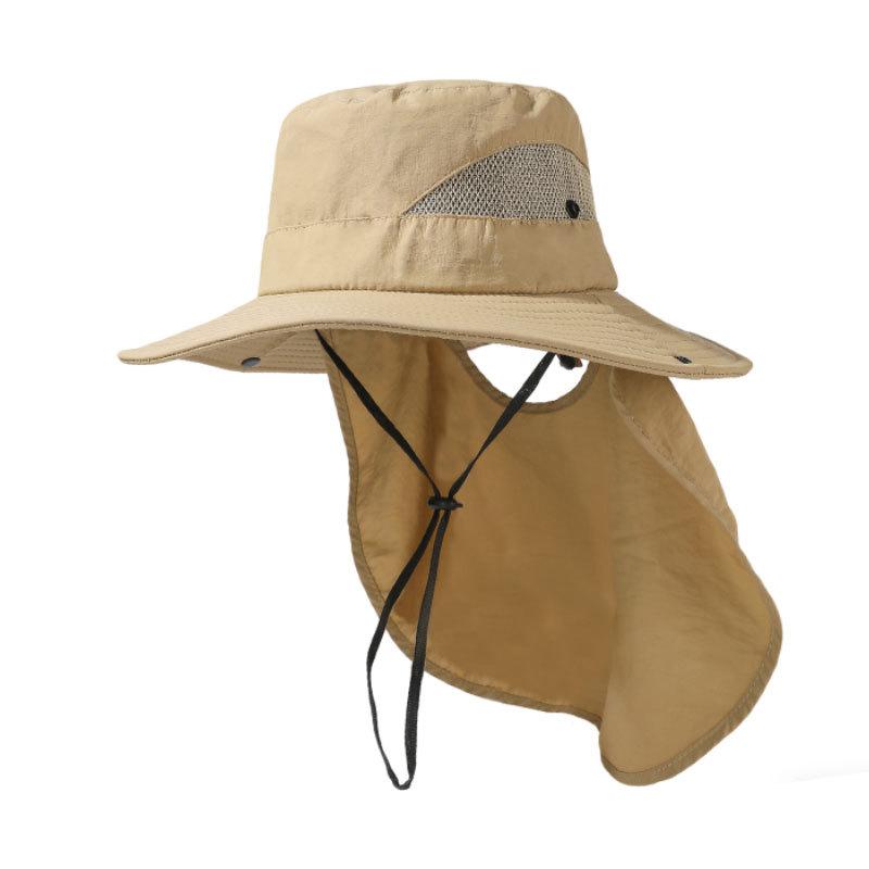 Outdoor Shawl Breathable Fisherman Hat Travel Camping Fishing Sun Hat