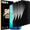 Tempered Glass Screen Protector - BOOLING - iPhone 17 - Anti-spy - Easy Installation - 4 Pieces