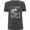 Pixies Monkey Grid T-Shirt Grey New