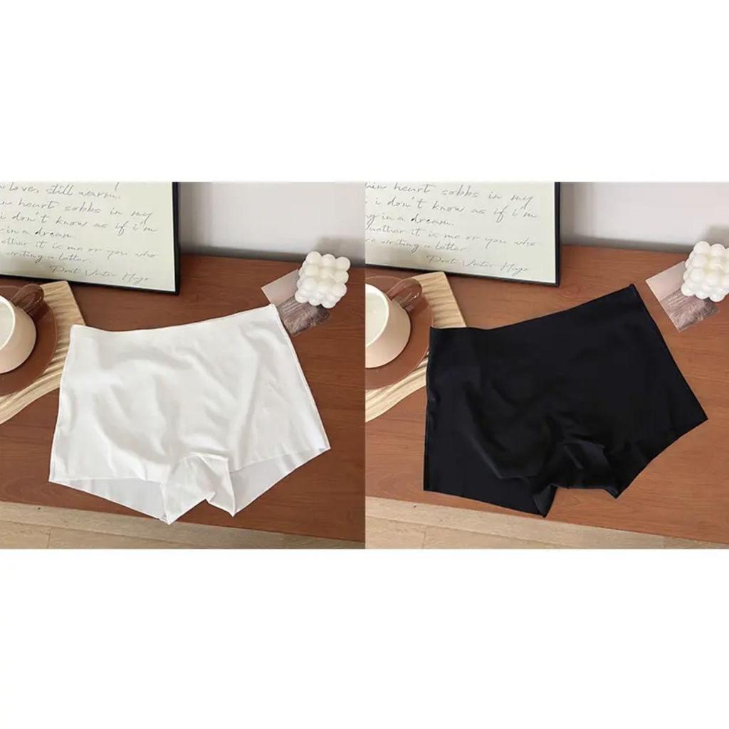 Seamless Ultra-Thin Safety Boxer Briefs: Cool, Quick-Dry, Anti-Exposure Foundation Panties