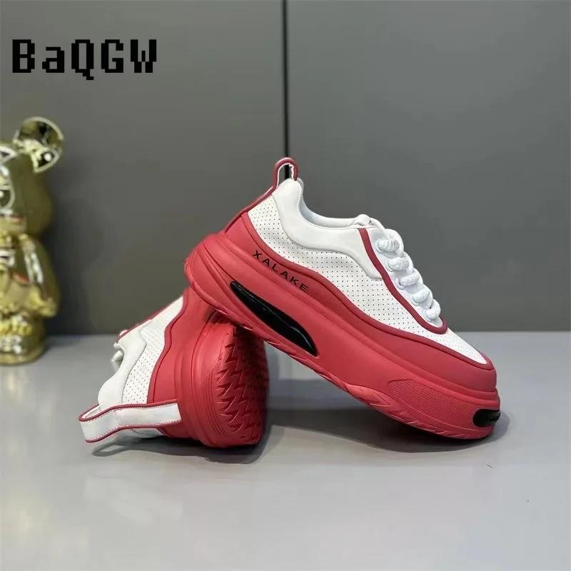 Fashion Original Mens Skateboard Shoe Designer Chunky Sneakers Women Streetwear Hip Hop Shoes Vulcanized Sneakers Men Luxury Trainers
