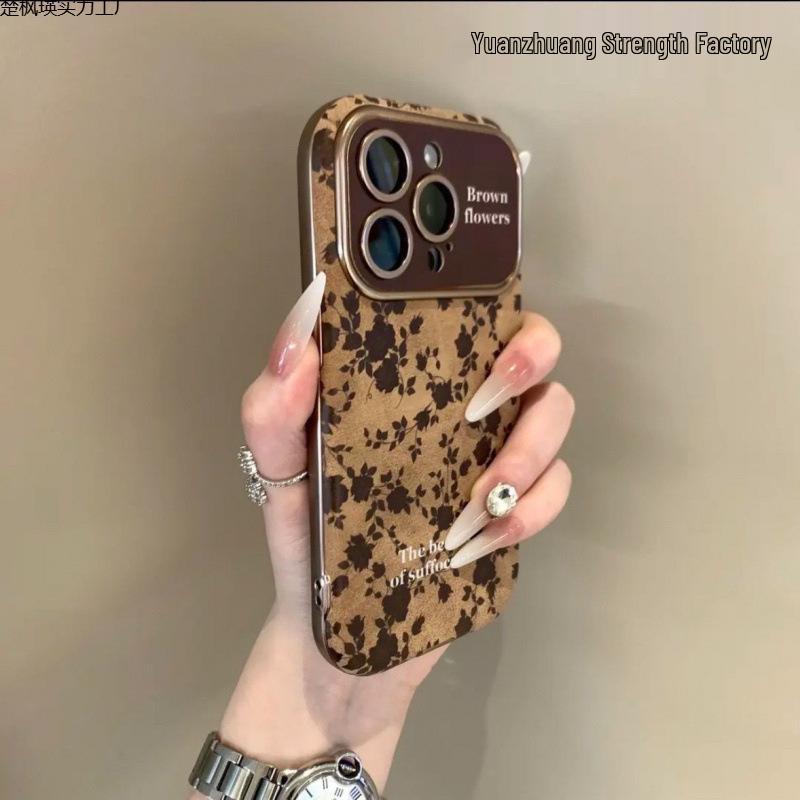 

Винтажная роза Роскошный противоударный чехол для телефона Apple iPhone 17