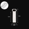 Sealed Capsule Mini Titanium Alloy Waterproof Pill Box Travel Storage EDC Tools Camping First Aid Medicine Case