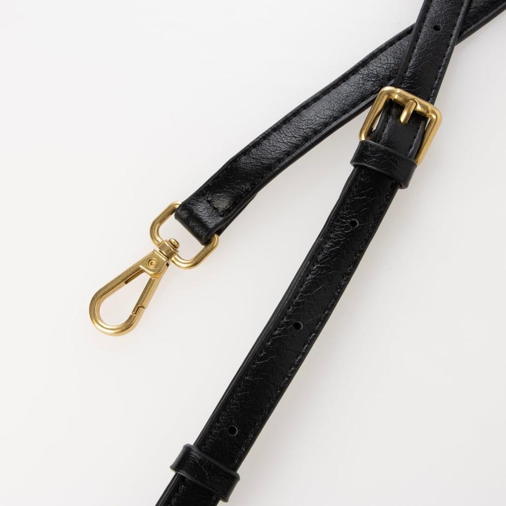 Double Belt Shoulder Bag