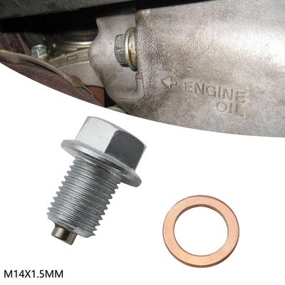 M14 * 1.5MM Motor Dress Up Pachet dopuri magnetice de scurgere a uleiului Surub de scurgere a baii de ulei pentru majoritatea mașinilor cu filet M14 * 1.5MM PSR0204