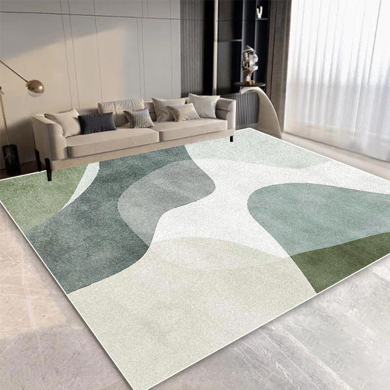 Modern Simple Carpet Large Area Living Room Abstract Decoration Rug Non-slip Bedroom Cloakroom Soft Mat Washable Lounge Rug
