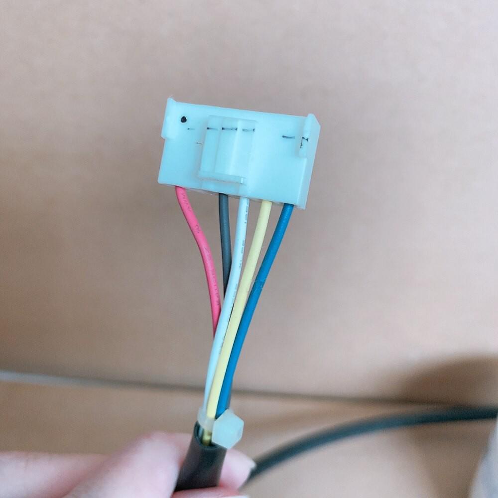 WZDK60-38G Compatible 60W DC Fan Motor for Midea Indoor AC (SIC-55CVL-F160-1)