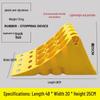Large Portable Anti-Roll Wheel Chock for Trucks and Cars
