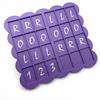 Tragbares Mahjong-Übungsbrett 3D-gedrucktes Mahjong-Solo-Trainingswerkzeug Amerikanische Mahjong-Strategiehilfe Leichtgewichtiges Einzelspieler-Training