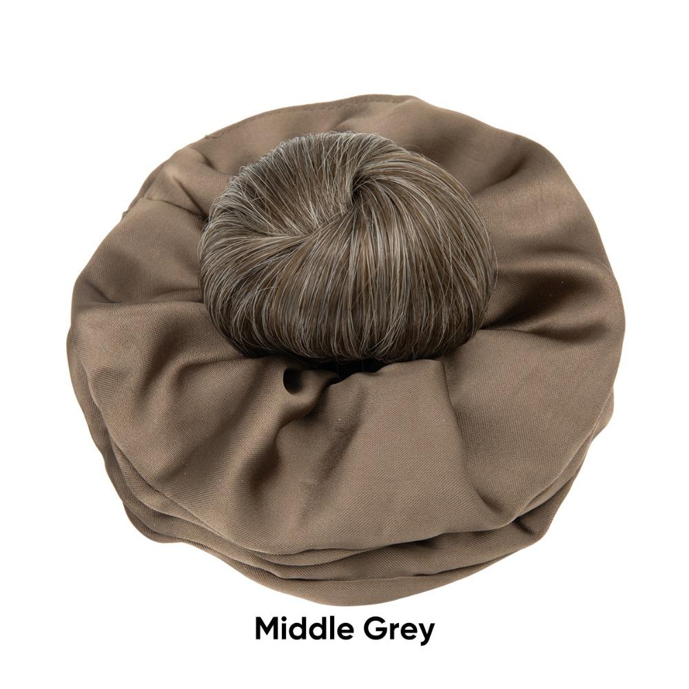 Elegant Influencer-style Hair Tie Synthetic Natural-looking Artificial Flower Bun  for Daily Use