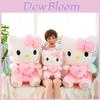 Hello Kitty Plush Toy With Crystal Velvet Material For Girls Gift Special Characters Included