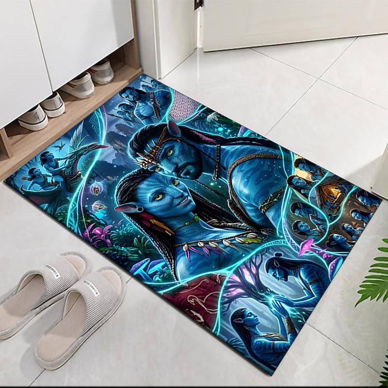 Avatar Printed Carpetrugfor Office Chair Living Room Bedroom Kitchen Room Decor Gifts