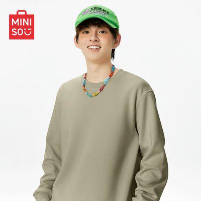 Men's Heavyweight Crew Neck Pullover Sweatshirt