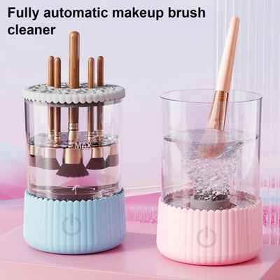 Electric Makeup Brush Cleaner USB Automatic Cosmetic Brush Cleaning Machine Multifunction All Size Beauty Brushes Cleanser Washing Tools