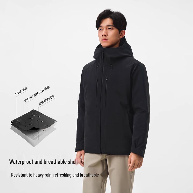 Pelliot Men's Outdoor Down Hardshell Jacket 105401053
