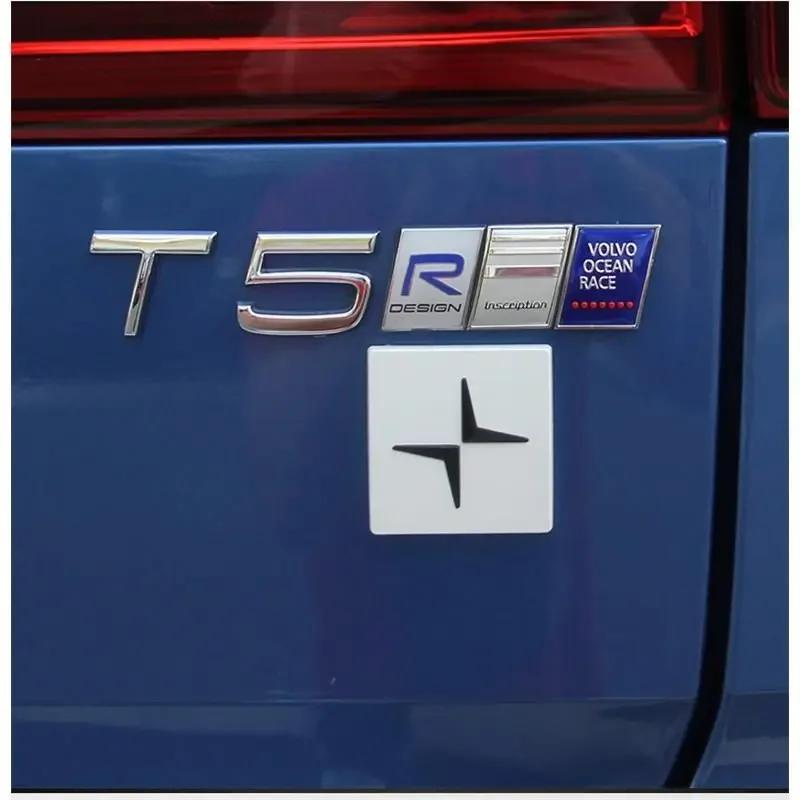 2PCS 3D Logo Elk Badge Shield Car Body Tail Logo Badge or for Volvo XC90xc70x60 40V50V60S50S70S9Elk Car Stickers Deer Shield
