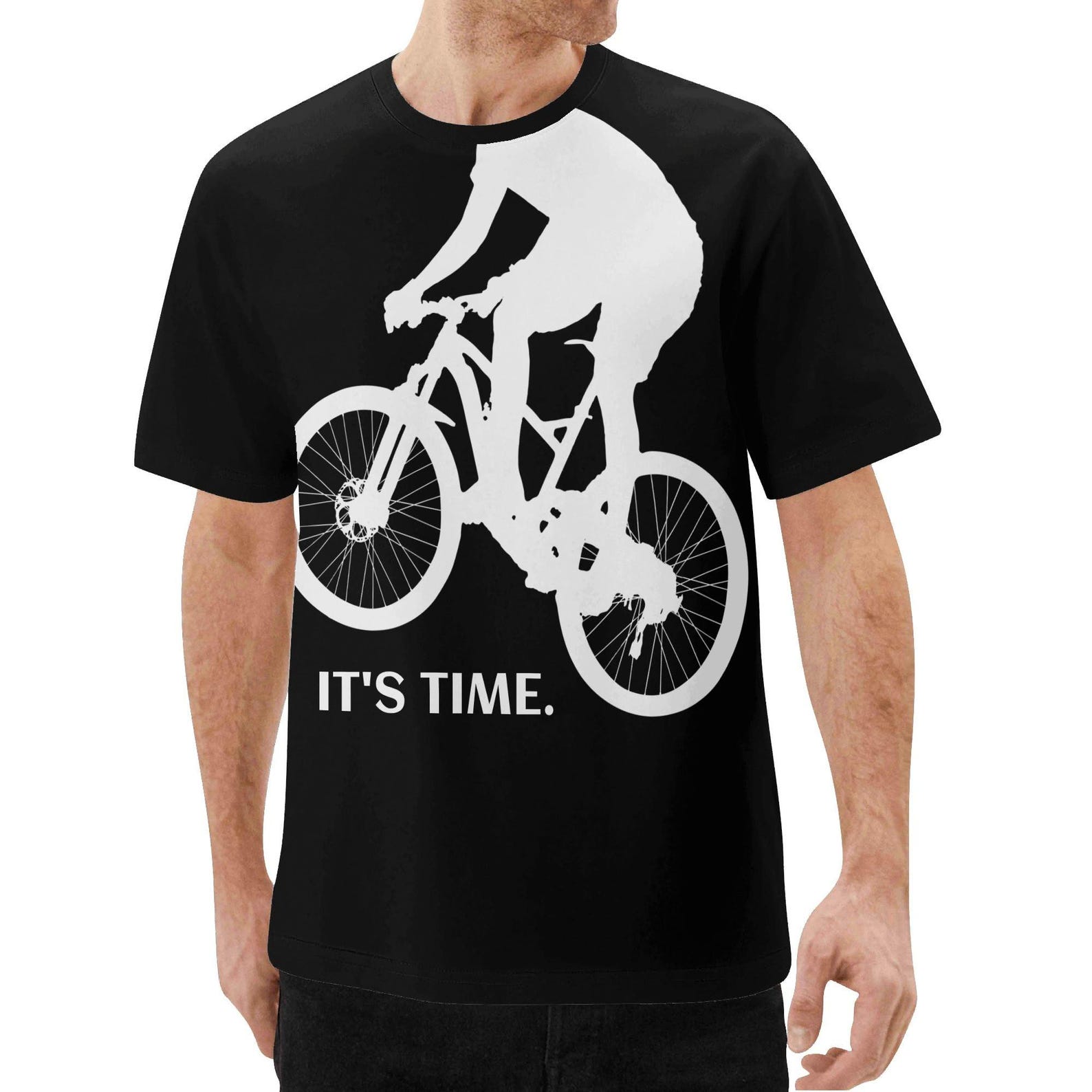 MTB Bike T-Shirt: Time to Ride - Mountain Biker Gift 4XL