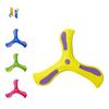 Children Boomerang Soft Three-leaf Cross Outdoor Toy Flying Disc Adult-kids Interactive Sports Toy for Puzzle Decompression Gift