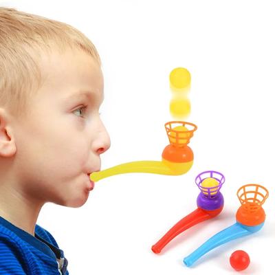 12pcs Blowing Pipe Floating Ball Toys Kids Birthday Party Favors Boy Girl Prizes Child Game Goodies Filler Pinata Gifts