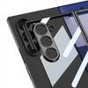 Samsung Z Fold 7 Transparent Electroplated Phone Case with Integrated Folding Design and Anti-drop Protection