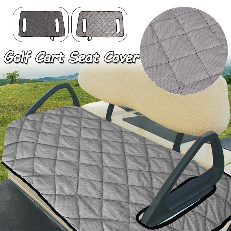 Golf Sightseeing Bus Seat Cover Cushion Thickened Soft Anti Slip Electric Golf Buggy Hunting Car Club Cart Seat Towel Blanket