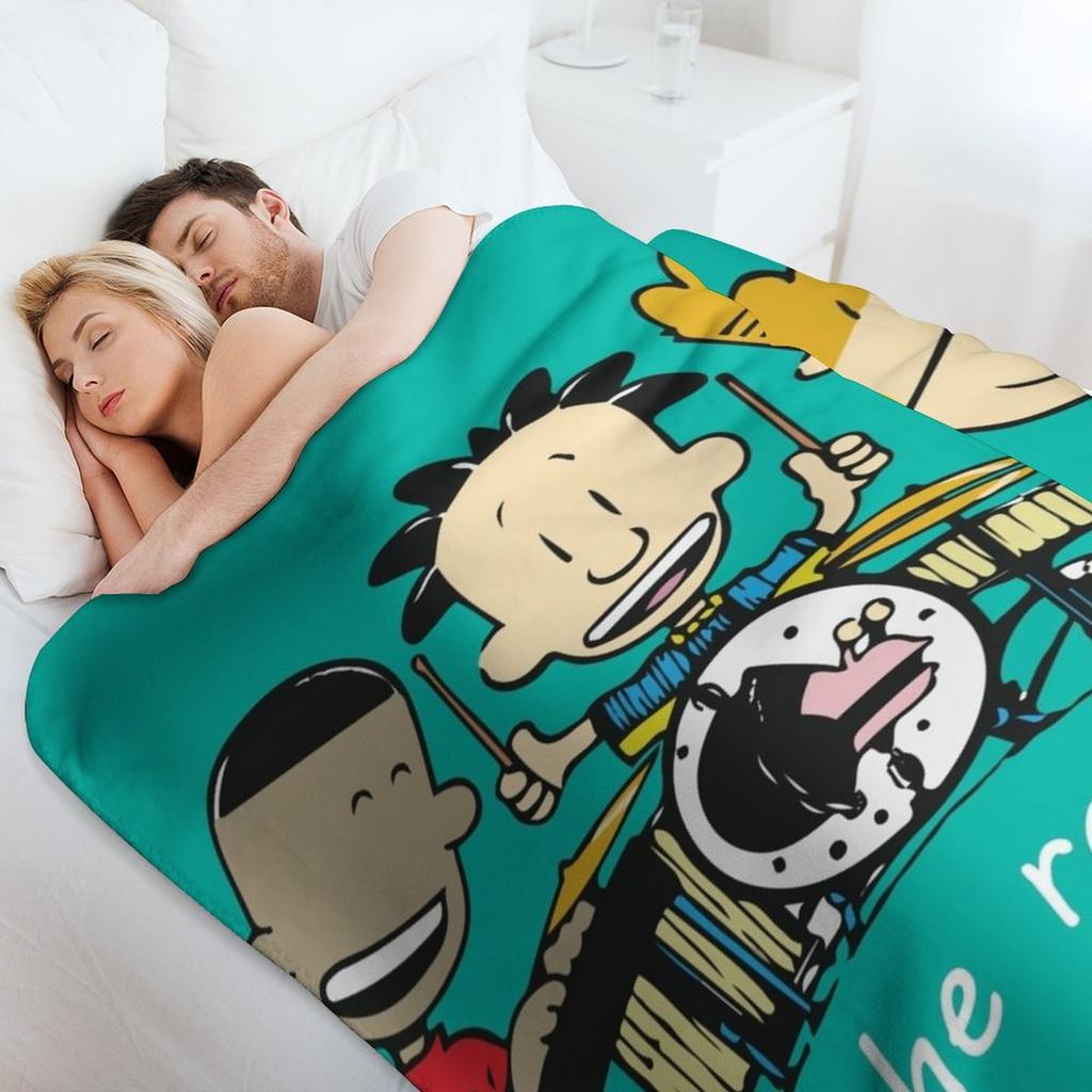 Big Nate Rocking Throw Blanket Reusable Durable Soft Blanket For All Seasons