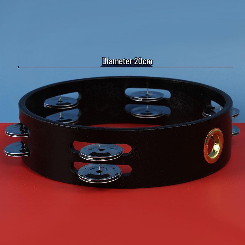 Xinjiang Dance Double-Sided Hand Drum: Kindergarten Orff Instrument Sheepskin Tambourine