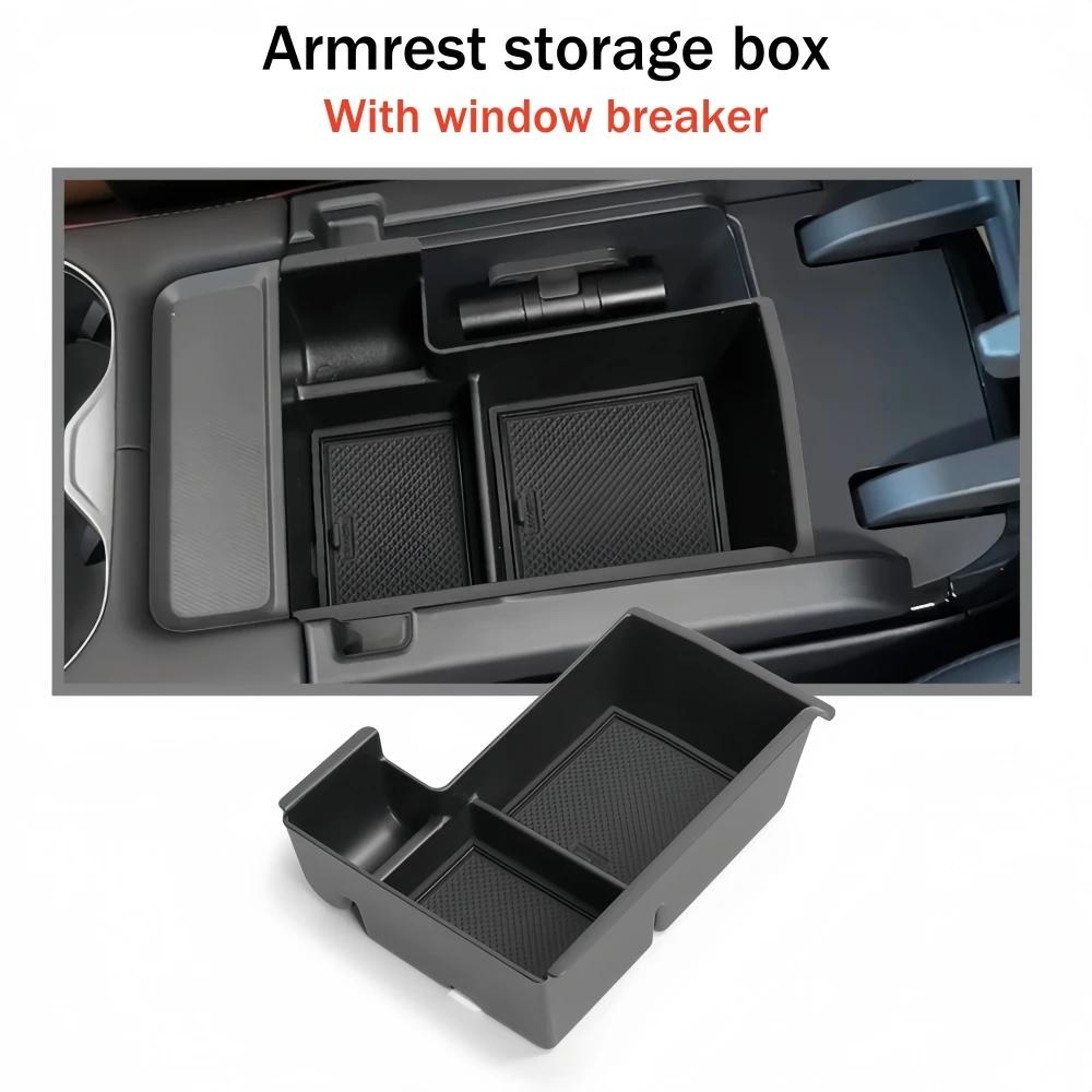 

Cup Holder Armrest Storage Box For BYD Seal U Sea lion 6 Song Plus EV DMI 2024 2025 Must Buy Car Interior Accessories RHD Armrest Storage