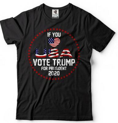 Donald Trump President T-T-shirt 2024 Elections If You Love USA Vote For Trump