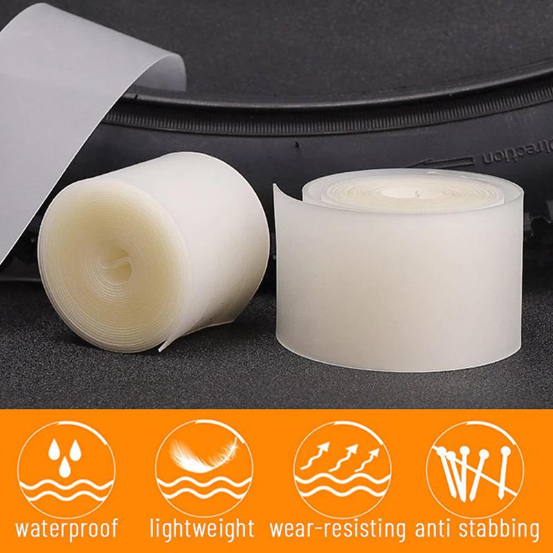 2Pcs Bike Tire Puncture Proof Anti-Flat Tyre Road Mountain Bicycle Tyre Inner Tube Protection Pad Puncture Proof Belt