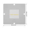 W89C 90x90mm BGA Reballing Stencil 10/27Pcs BGA Template Suitable Laptop