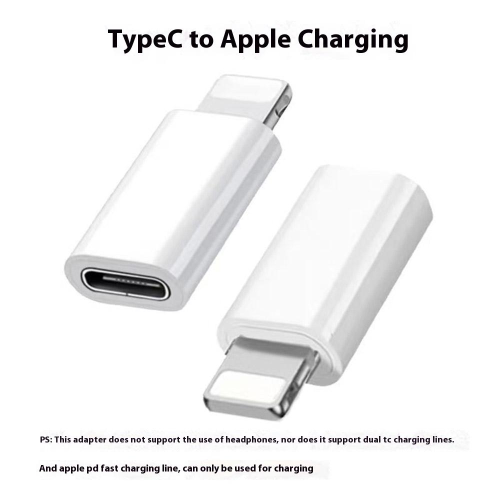 Type-C Female to Lightning Male Adapter Support Charging Data Transfer
