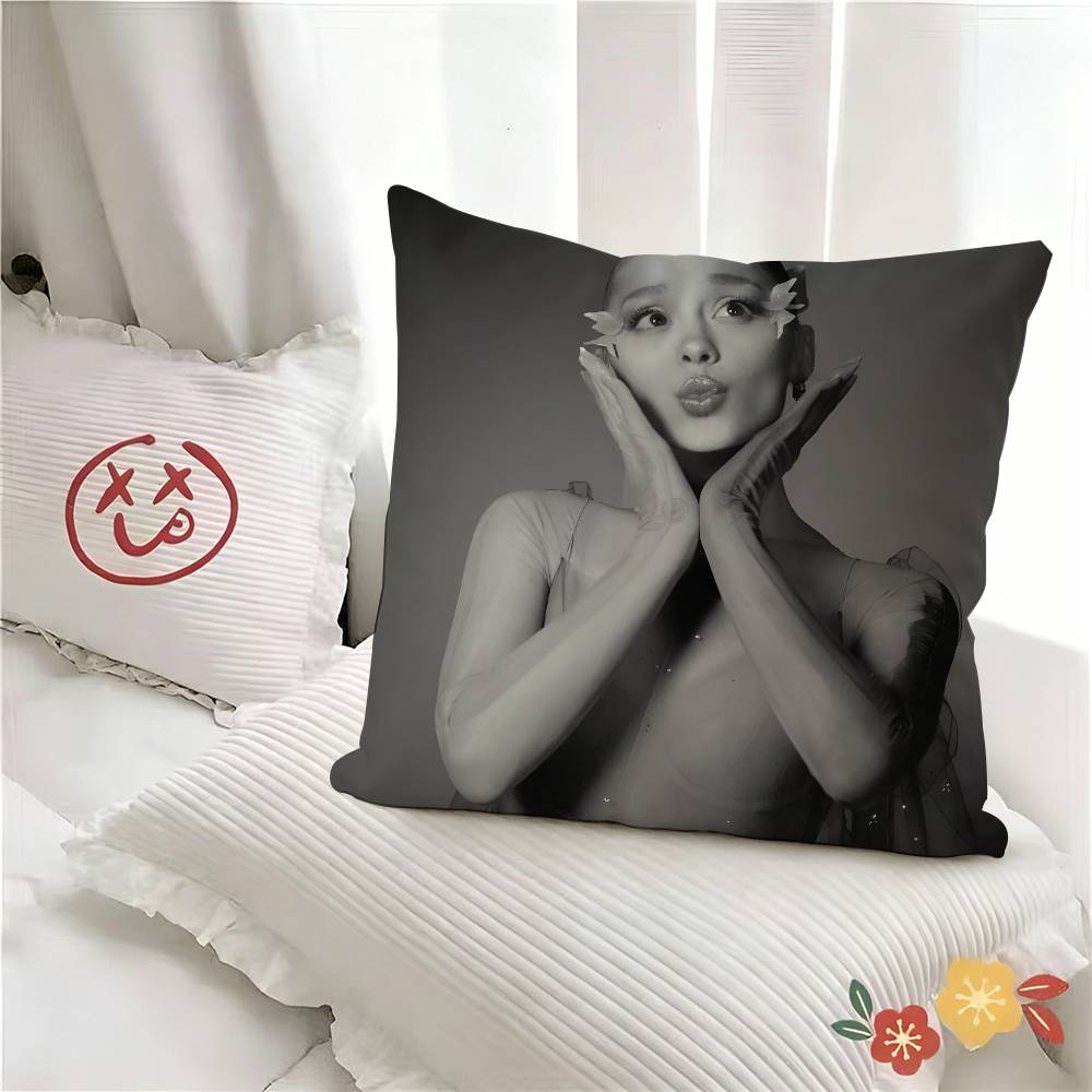 pc AAriana GrandeS Pillow Case Fashion Square Pillowcase Bedroom Sofa Room Ins Decoration Leisure