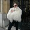 Imitation Short Beach Wool Women Fox Fur Coat New Autumn Winter Warm Fur Coat Faux Temperament Elegance Women for Coat