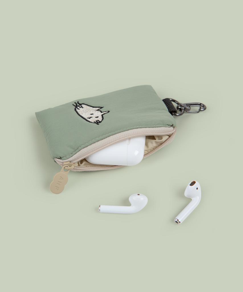 All New Frame Airy Mini Pouch - Accidental Cat