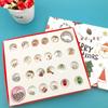 Gold Christmas Countdown Calendar: DIY Jewelry Set Gift