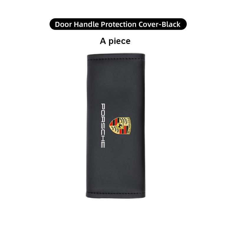 For Porsche Car Door Inner Handle Protector Armrest Handle Decor Cover Boxster Cayenne Panamera Macan Cayman 911 918 996
