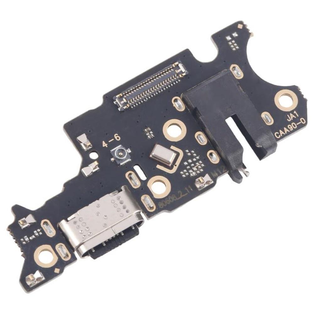Für Oppo A3x 4G / A3 4G / A40 4G Ersatz-Ladeanschluss-Flexkabel mit IC-Teil (Ohne Logo)