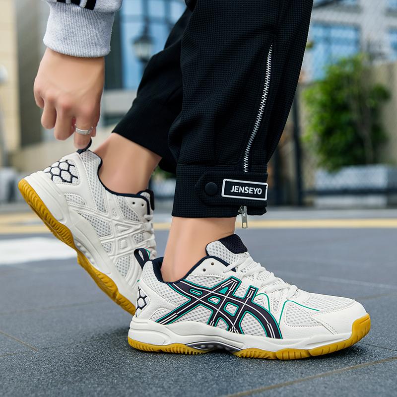 Badminton Shoes Handball Table Tennis Shoes Training Volleyball Shoes Outdoor Wear Resistant Outdoor Golf Shoes Brand Sneakers
