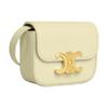 Celine Claude Triomphe Snap Closure Detachable Adjustable Shoulder Strap Glossy Calfskin Crossbody Shoulder Bag Mini Women Bags 10I513DPV-11LY