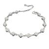 Exquisite 999 Sterling Silver Rose Bracelet for Women – Elegant Flower Design, Perfect High-End Gift
