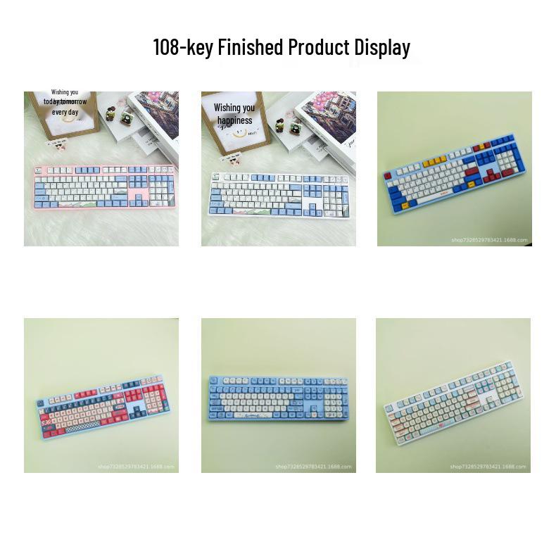 108-Key Mechanical Keyboard Kit: Three-Mode (Wired/Wireless), RGB, Hot-Swappable
