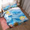 Cinderella-themed Duvet Cover and Pillowcase Bedding Set, Perfect for Boys' and Girls' Bedrooms, A Cartoon-themed Children's Gif