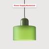 Colorful Design Glass Pendant Light Artistic Nordic Chandelier Creative Design Vintage Style Ceiling Lamp Dinner Table