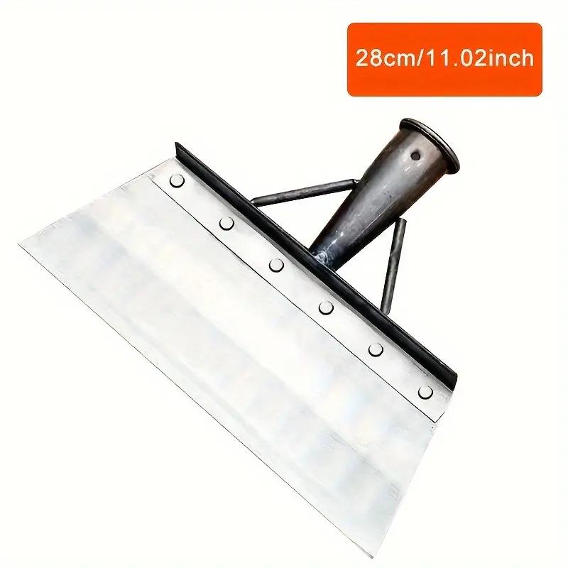 Multi-Use Farm and Outdoor Shovel: Saw Blade, Sharpener, Manure and Snow Removal Tool