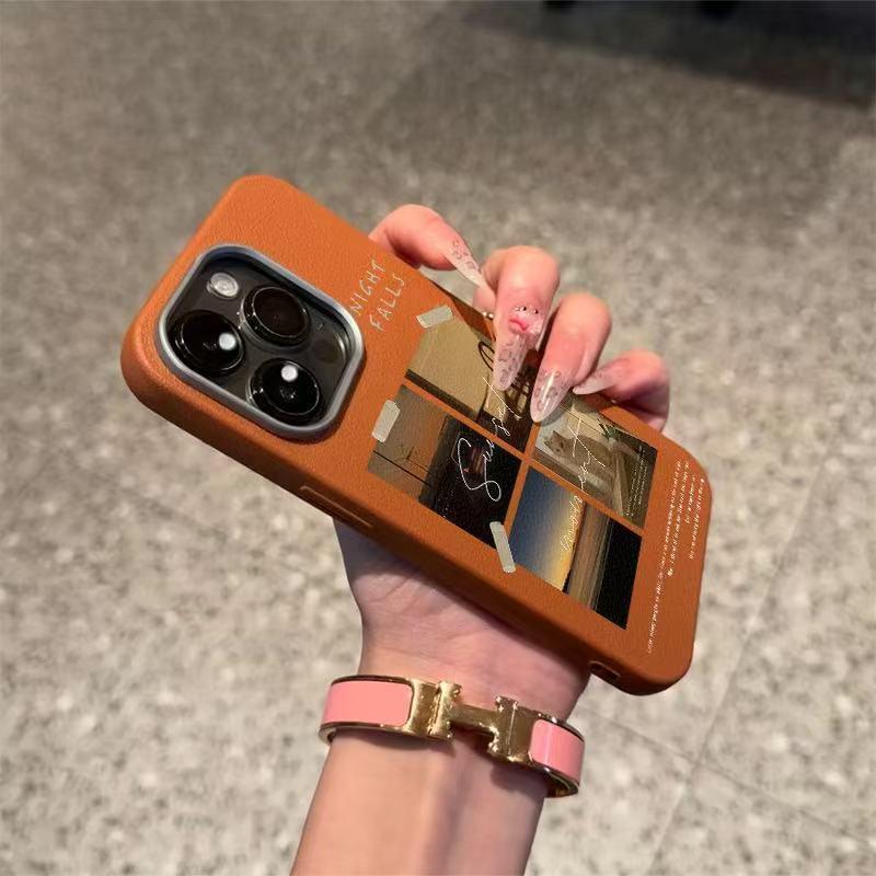 Artistic Phone Case for iPhone 13-17 Models: High-End Feel for Apple Devices
