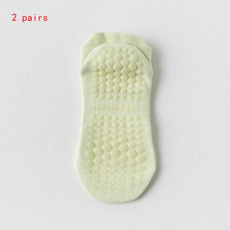 1 Pair/2 Pairs Mesh Breathable Yoga Socks Women Cotton Low Cut Short Gym Fitness Dance Sports Socks Professional Non-slip Floor Pilates Socks