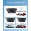 Car Windshield Sun Shade [2025 Upgrade] - Blocks 99.9% UV Rays | 99% Vehicles Compatibility Retractable Sun Shade For Car Windshield Shades For Front