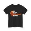 Basketball Shirt, Eat Sleep Basketball Repeat Basketball Lovers Shirt